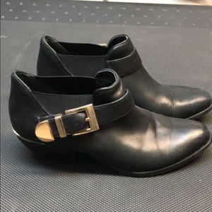 BCBG Black Booties